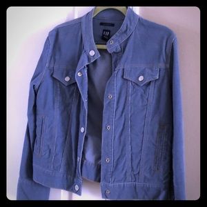Gap Corduroy blue jacket